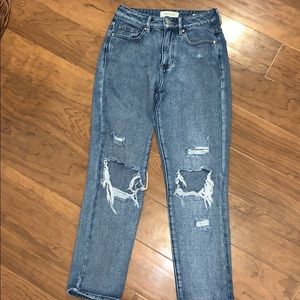 Pacsun Distressed Mom Jeans